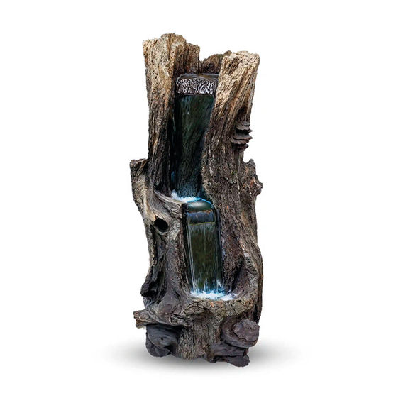 Hollow Trunk Water Feature with Pump & Light Hollow Trunk Water Feature with Pump & Light