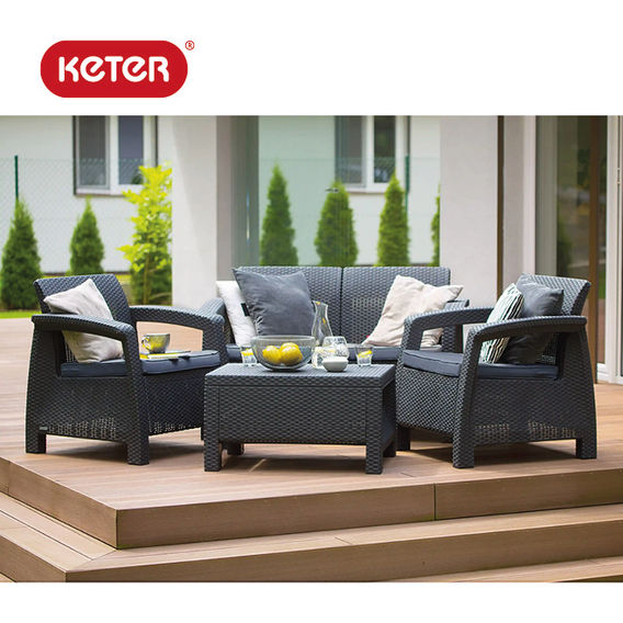 Keter Corfu Outdoor Lounge Set