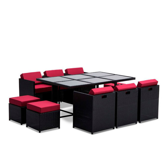 11 Piece Outdoor Dining Set