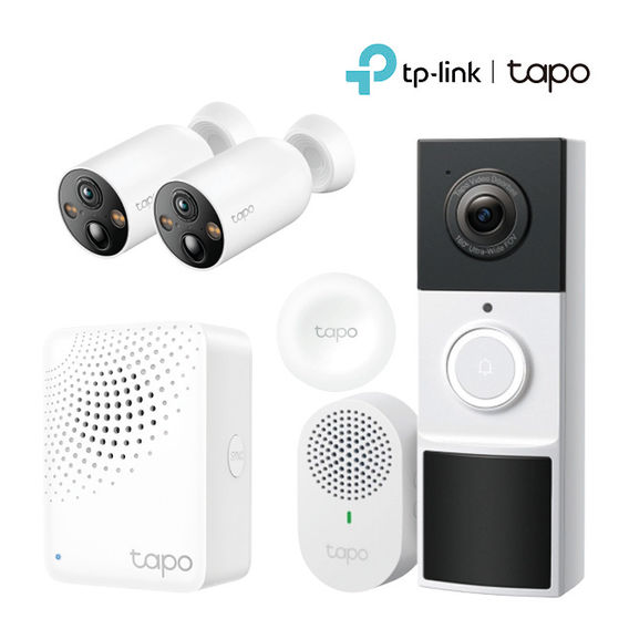 TP Link TAPO 2 Security Camera Bundle