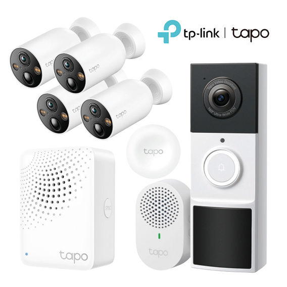 TP Link TAPO 4 Security Camra Bundle