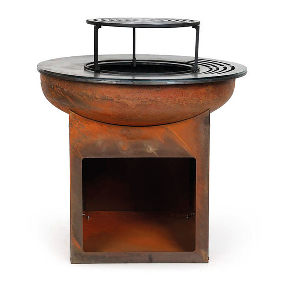 Caldera Corten Steel Fire Pit & Grill Caldera Corten Steel Fire Pit & Grill