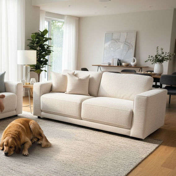 Oakland Luxe 2 Seater Sofa - Beige