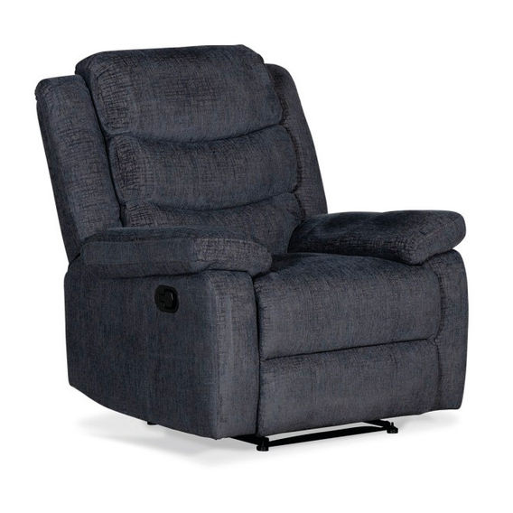 Norfolk Manual Recliner - Dark Grey
