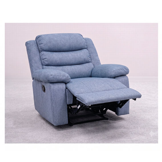 Norfolk Manual Recliner - Blue