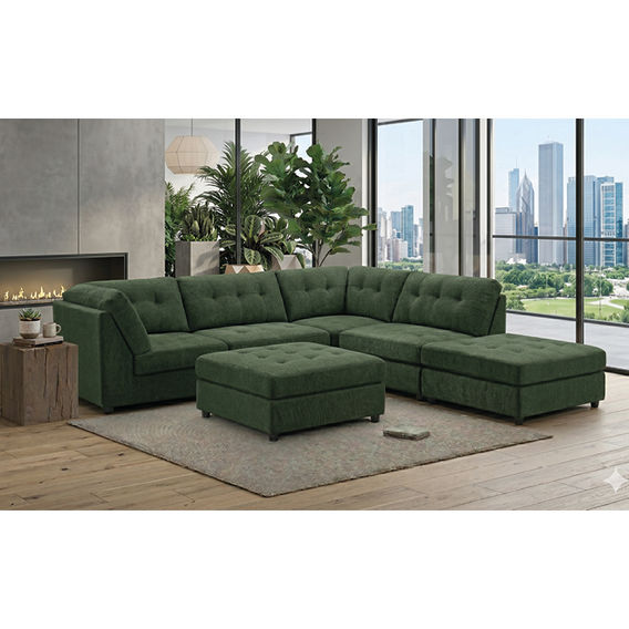 Scottsdale Modular Lounge Suite - Olive