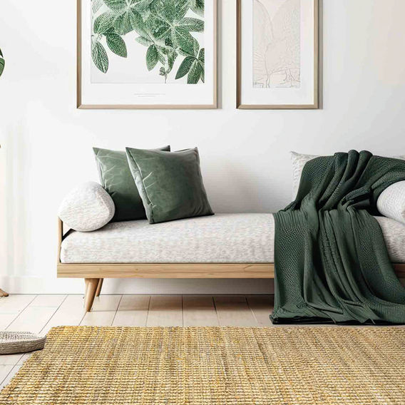 Natural Jute Rug - 60x90cm Natural Jute Rug - 60x90cm
