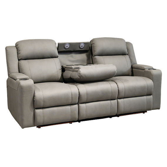 Academy 3 Seater Recliner - Grey Academy 3 Seater Recliner - Grey