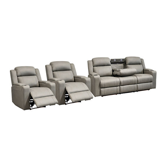 Academy 3 Seater Bundle - Grey Academy 3 Seater Bundle - Grey