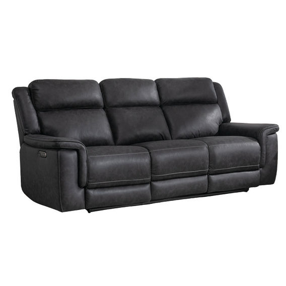 Coleman 3 Seater Electric Recliner - Supertek Charcoal Coleman 3 Seater Electric Recliner - Supertek Charcoal