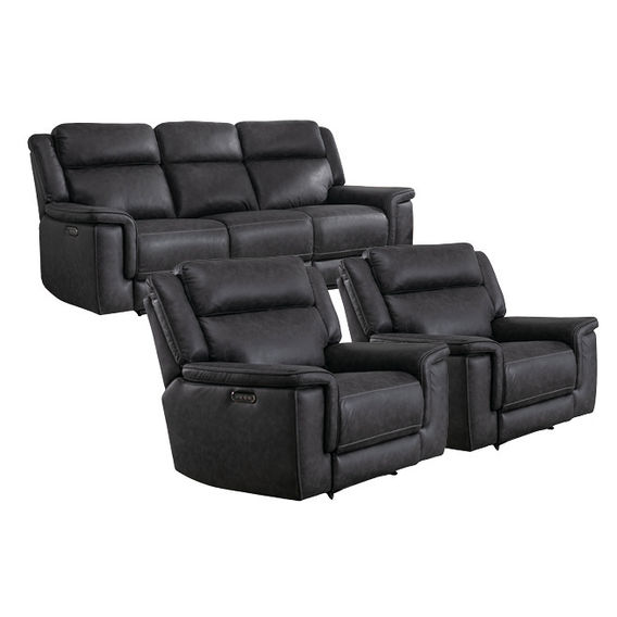 Coleman 3 Seater Electric Recliner + 2 Recliners