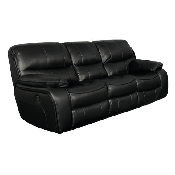 The Boss 3 Seater Recliner Sofa - Black The Boss 3 Seater Recliner Sofa - Black