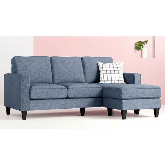 Chelsey 3 Seater Reversible Chaise - Navy
