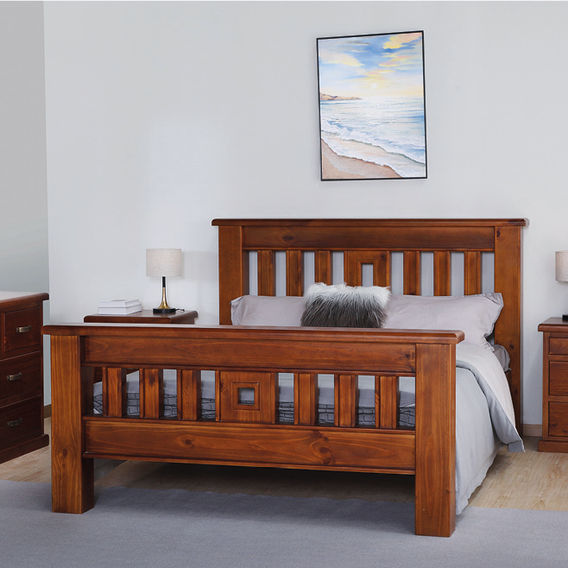 Kingston Slat Bed - King