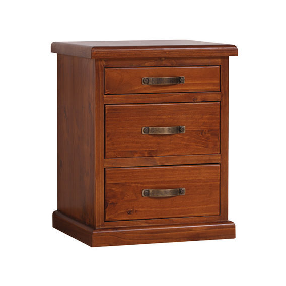 Kingston Settler 3 Drawer Bedside Table Kingston Settler 3 Drawer Bedside Table