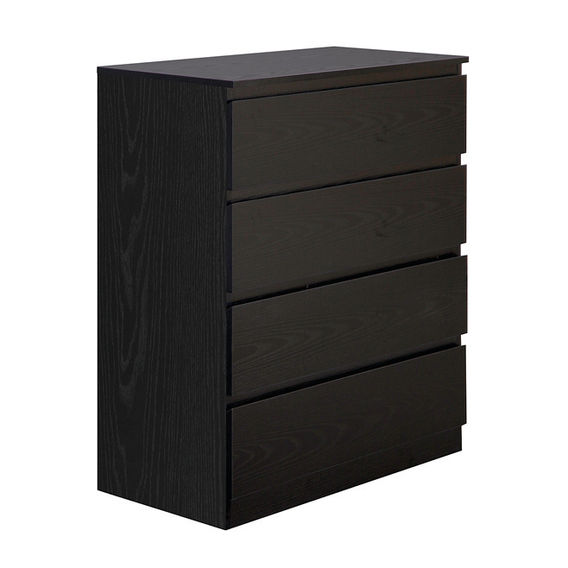 Exclusive 4 Drawer Black Tallboy Exclusive 4 Drawer Black Tallboy