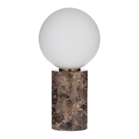 Amalfi Medina Table Lamp Brown & Brass