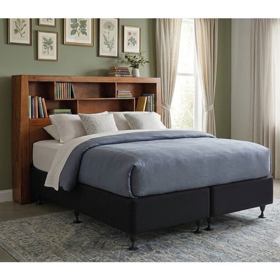 Pinegate Queen/King Bookcase Headboard