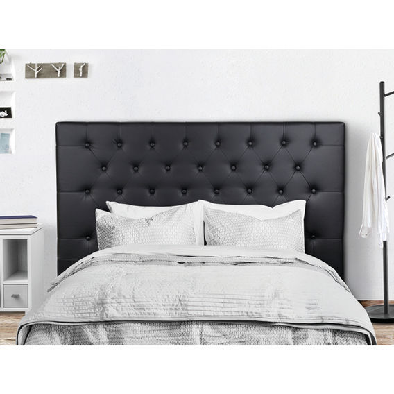 Leather Look Headboard - Double