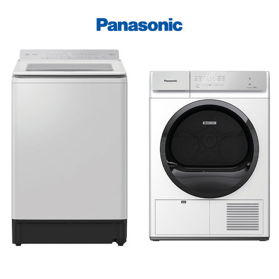Panasonic 10KG Top Loader WM & 10KG Dryer Bundle