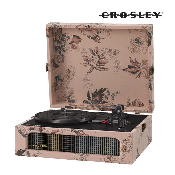 Crosley Voyager Bluetooth Portable Turntable - Floral