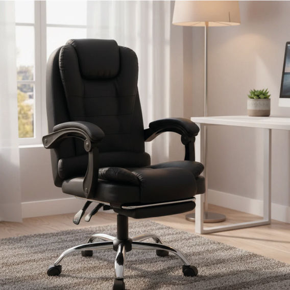 Massage Office Chair - Black Massage Office Chair - Black