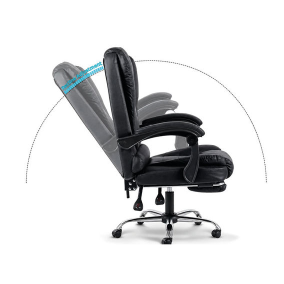 Massage Office Chair - Black