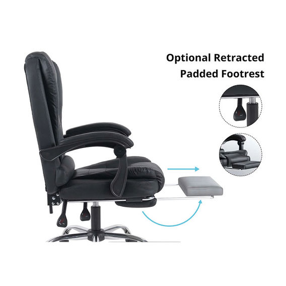 Massage Office Chair - Black Massage Office Chair - Black