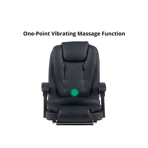 Massage Office Chair - Black