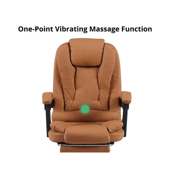 Massage Office Chair - Brown Massage Office Chair - Brown
