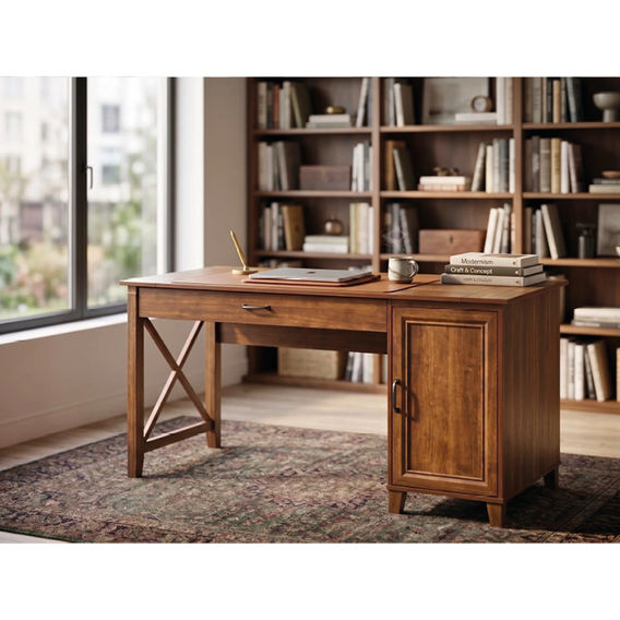 1.5m Home Office Desk - Natural 1.5m Home Office Desk - Natural