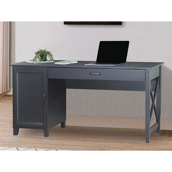 1.5m Home Office Desk - Black
