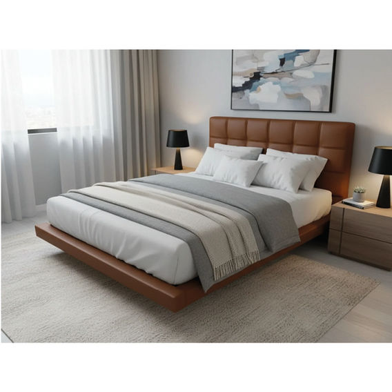 Queen Floating Bed Frame & Mattress Bundle Queen Floating Bed Frame & Mattress Bundle