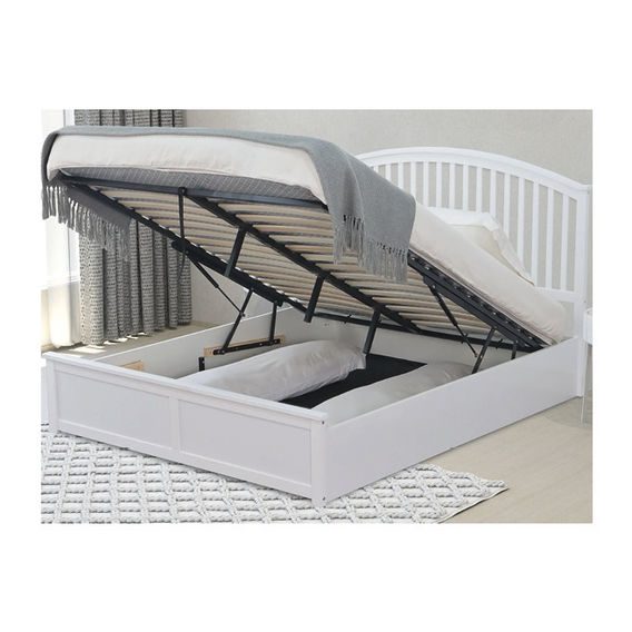 Harrogate Storage Bed Frame & Mattress Bundle - Queen