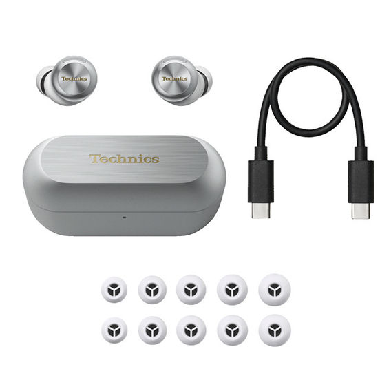 Technics Flagship True Wireless Noise Cancelling Earphones - Silver