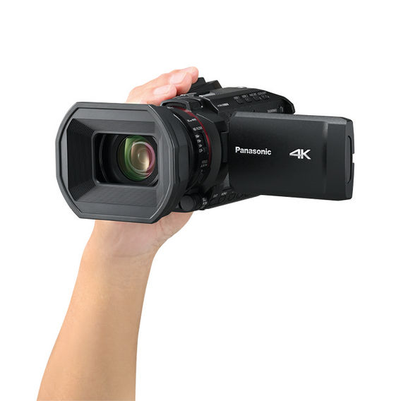 Panasonic 4K60P Camcorder with ND Filter