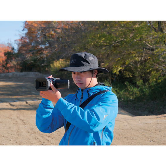 Panasonic 4K60P Camcorder with ND Filter