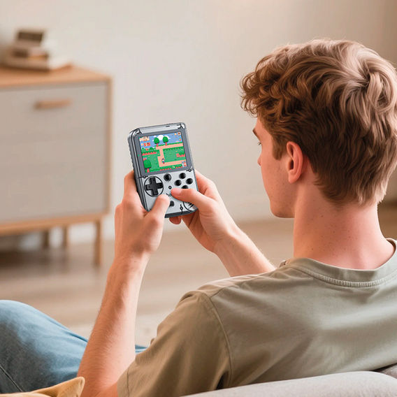 Handheld Game Console with 400 Classic Games