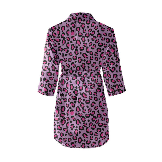 Pink Leopard Quilt Cover Set - Queen Pink Leopard Quilt Cover Set - Queen