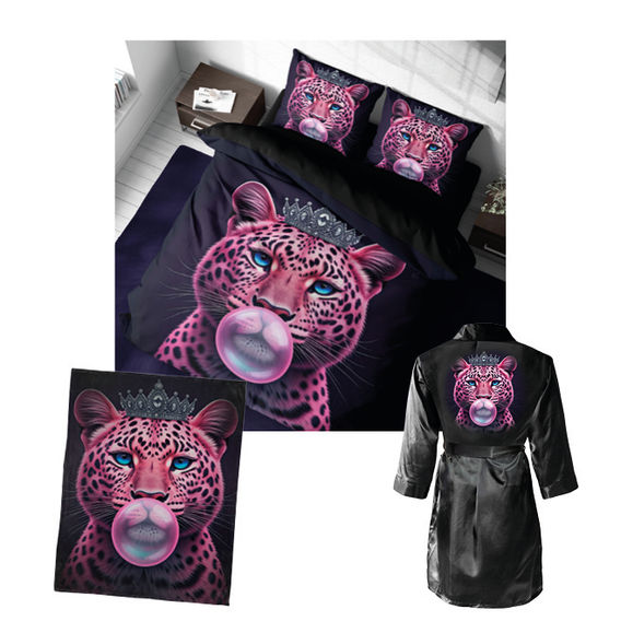 Princess BubbleGum Quilt Cover Set - Queen Princess BubbleGum Quilt Cover Set - Queen