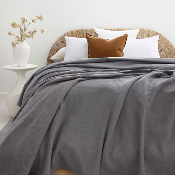 Bambury Carson Wool and Bamboo Blanket - Double/Queen