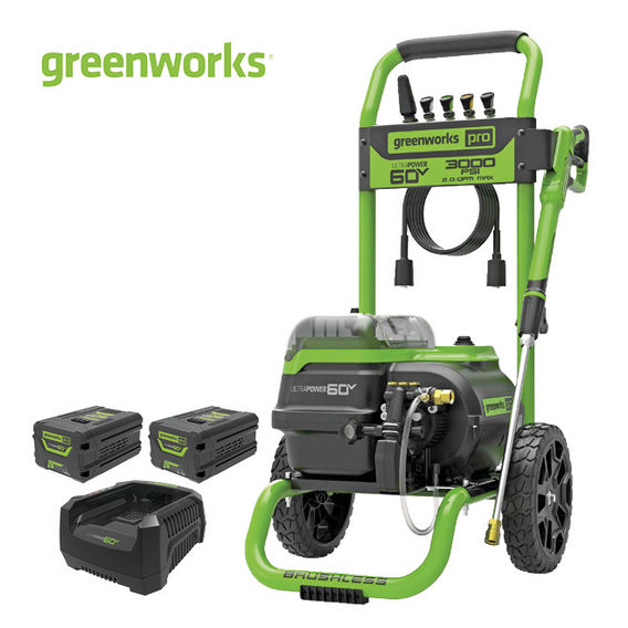 Greenworks 3000PSI 60v Dual Port Pressure Washer Greenworks 3000PSI 60v Dual Port Pressure Washer