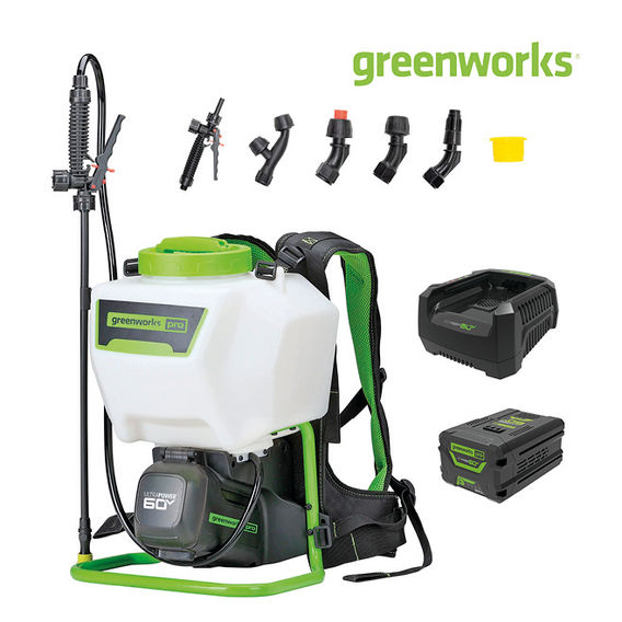 Greenworks 60v 15l Backpack Sprayer Kit Greenworks 60v 15l Backpack Sprayer Kit