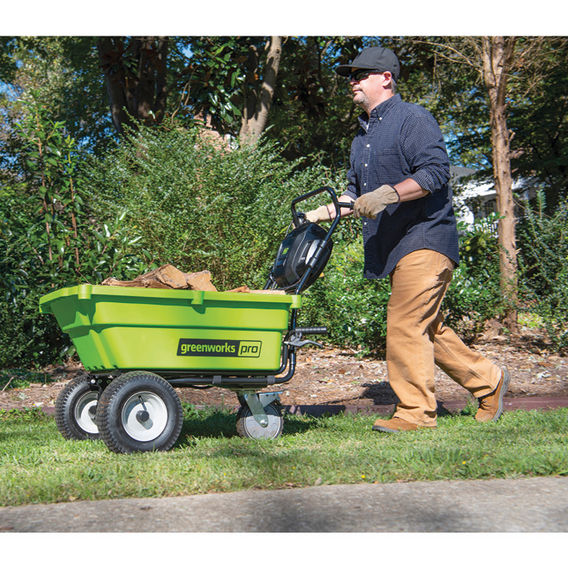 Greenworks Self-Propelled Garden Cart