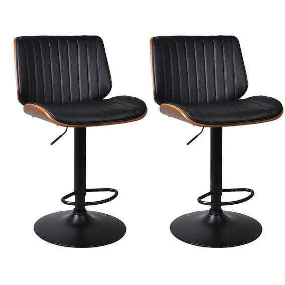 Barcelona Mid Back Adjustable Barstool Bundle