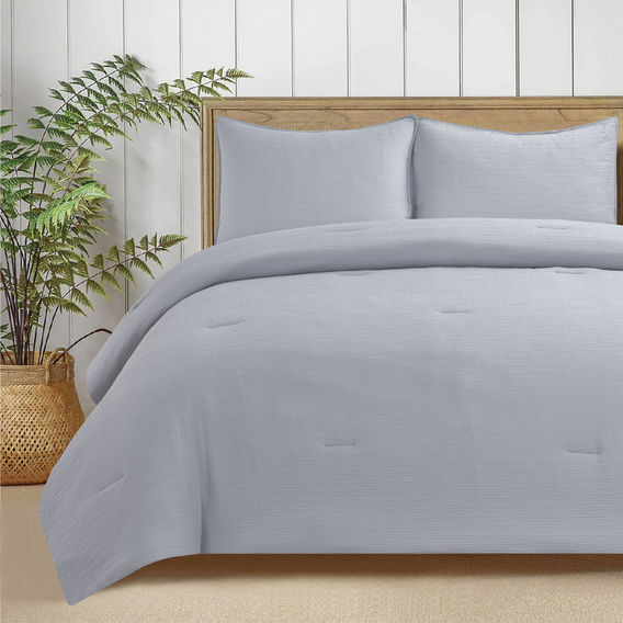 Lila 3Pc Comforter Set - Super King