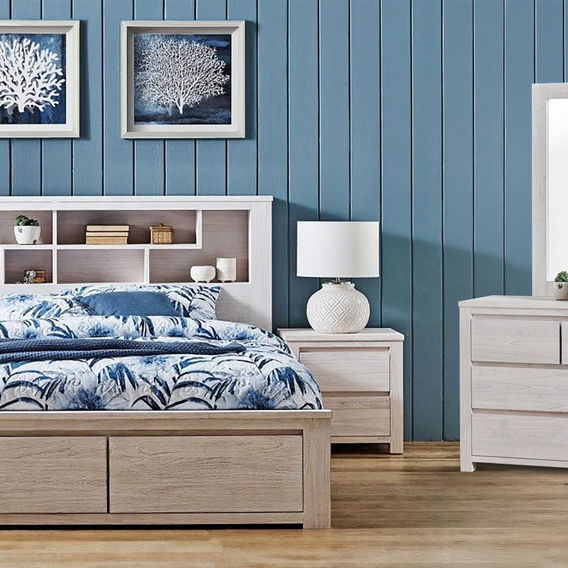 Palm Beach Queen 5PC Dresser Suite