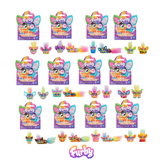 Furby DJ (Rainbow) Bundle